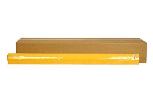 Semy Tischtuchrollen Airlaid, gelb, 120 cm, 24 m, 1er Pack (1 x 1 Stück) von SemyTop