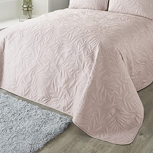 Serene - Luana Pinsonic Tagesdecke, 230 x 200 cm, in Blush von DREAMS AND DRAPES