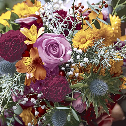 20 Servietten Bunte Blumenstraußmischung | Frühling | Sommer | Tischdeko 33x33cm von Servietten Blumen