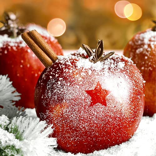 20 Servietten Leckere Zimtäpfel | Winter | Weihnachten | Tischdeko 33x33cm von Servietten Weihnachten