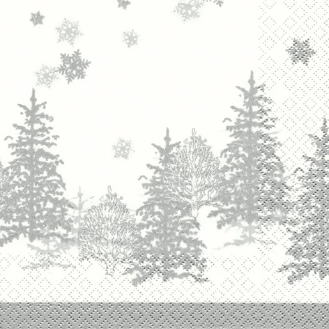 20 Servietten Tree and Snowflakes B?ume & Schneeflocken/Weihnachten/Muster 33x33cm 20 Servietten Tree and Snowflakes B?ume & Schneeflocken/Weihnachten/Muster 33x33cm von Servietten Weihnachten