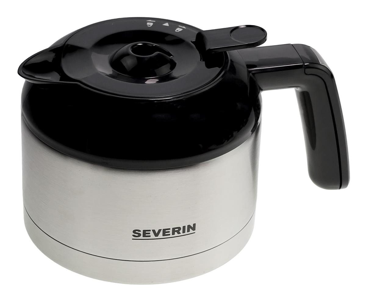 Severin Isolierkanne Severin 5547000, TK5547 Edelstahl-Thermokanne 1,0 l für KA4814 Kaffeem von Severin