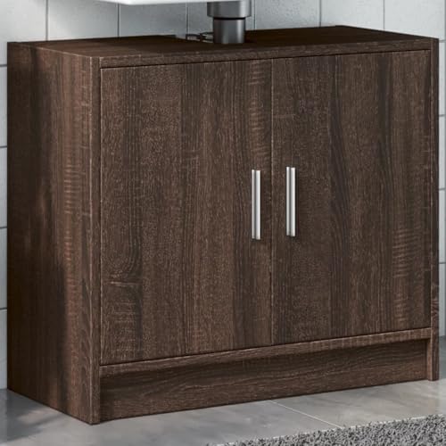 ShGaxin Waschtischschrank Waschtischschrank Waschtisch Holz Waschtisch Braun Eiche 63x29x55 cm Badschrank Waschtisch Unterschrank 848100 ShGaxin Waschtischschrank Waschtischschrank Waschtisch Holz Waschtisch Braun Eiche 63x29x55 cm Badschrank Waschtisch Unterschrank 848100 von ShGaxin