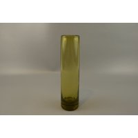 Vintage Glasvase | Vase/Holmegaard Per Lütken Serie Olive | Dänemark 50Er von ShabbRockRepublic