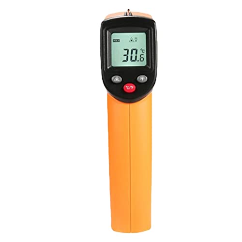 Infrarot-Thermometer, Tragbare Laserpositionierung, Energiesparende Digitale Temperaturpistole, Berührungsloser LCD-Bildschirm, Selbstkalibrierung, Hohe Effizienz für die Küche von Shanrya