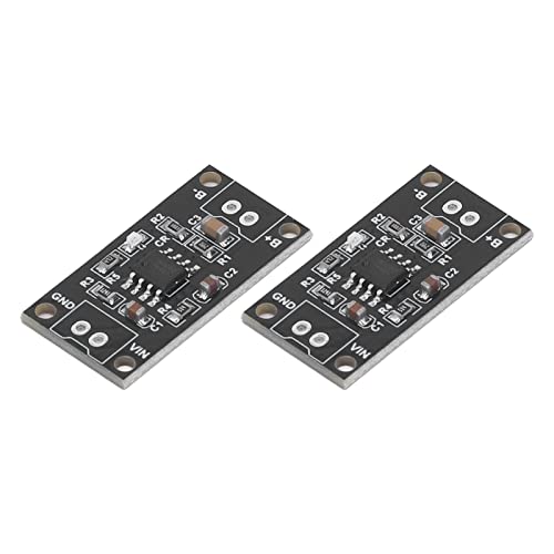 NiMH-Akku-Lademodul, NiMH-Akku-Ladeplatine CC CV 1S 2pcs 1,5 V für Strom (MRB048A) von Shanrya