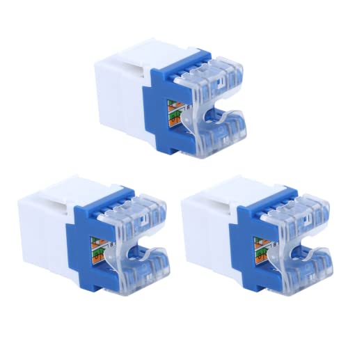 RJ45-Modul, Informationsmodul Gute Leistung Zinklegierung für die Netzwerktechnik Integrierte Verkabelung für die Industrie von Shanrya