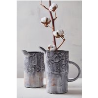 Handgemachte Einzigartige Rustikale Dekorative Vase, Keramik Grau-Schwarze Große Blumenvase, Neues Zuhause Geschenk, Mutter Weihnachtsgeschenk von ShellyClayspot