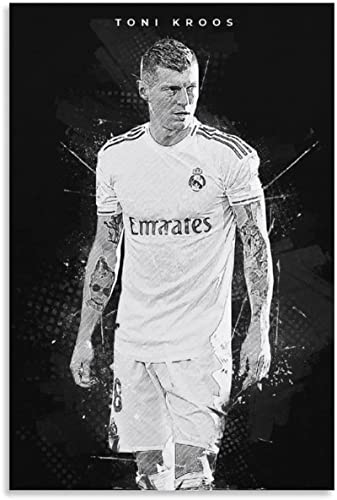 Shenywell Bilder Wohnzimmer Modern Fußballspieler Toni Kroos Poster Heimtextilien Wohnzimmer Wandbild 30x40cm Kein Rahmen von Shenywell