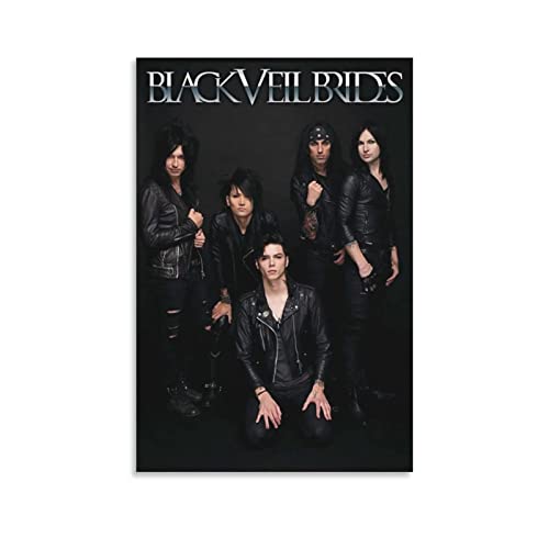 Shenywell Wanddeko Poster Kunst Black Veil Brides 30x40cm Kein Rahmen von Shenywell