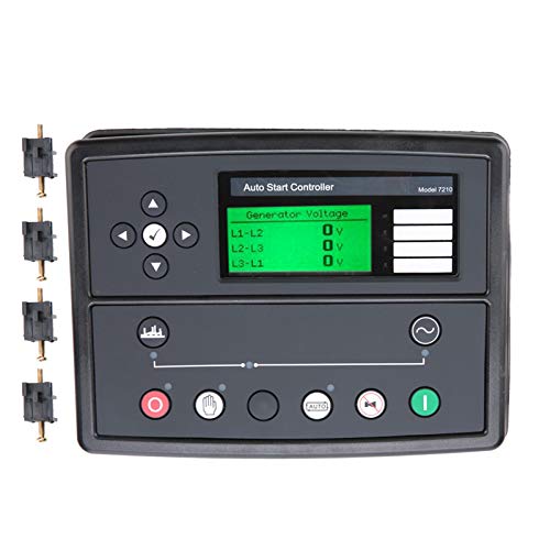 Shexton Generator Controlle, DSE7210 Elektronisches Tiefsee-Generatorsteuerungsmodul Bedienfeld LCD-Anzeige von Shexton