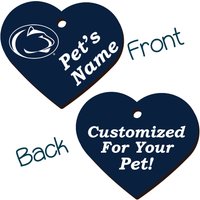 Penn State Nittany Lions 2-Seitiger Haustier Id Tag Für Hunde & Katzen | Offiziell Lizenzierte Personalisiert Dein von ShopInstaPets