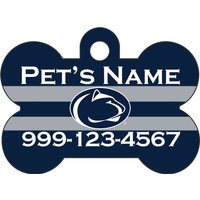 Penn State Nittany Lions Haustier Id Hundemarke | Offiziell Lizenzierte Personalisiert Für Dein von ShopInstaPets