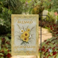 Lammas Lughnasadh Garten Yard Flaggenschild Banner Vintage Dekoration Dekor Wicca Pagan Altar von ShopofEnchantments