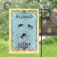 Litha Garden Flag Decor Blessed Pagan Wicca Witch Dekoration Banner Sign von ShopofEnchantments