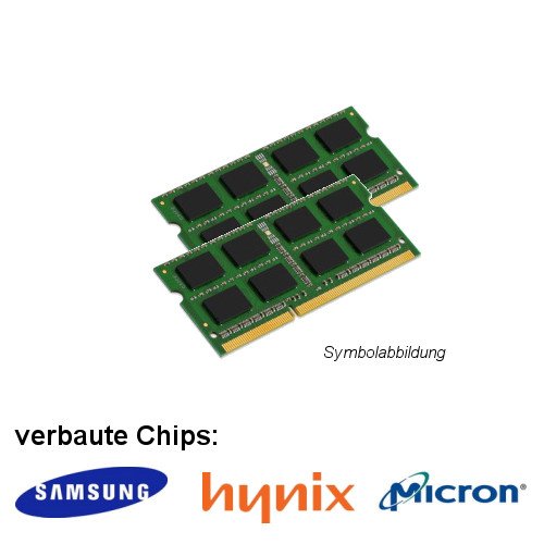 SiQuell 8GB Dual Channel Kit (2X 4GB) für Samsung S6 600B5C DDR3 (PC3 12800S) SO Dimm Arbeitsspeicher von SiQuell