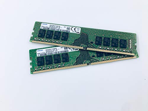 SiQuell® 32GB (2X 16GB Kit) DDR4 PC4-21300 2666MHz 288 PIN DIMM 1.2V CL19 PC RAM Memory Module bestehend aus 2X 16GB Samsung M378A2K43CB1-CTD von SiQuell