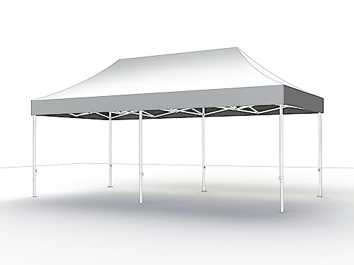 Dach weiß zu Pavillon Pro 3x6 Meter, Bezug aus Polyester, PVC-beschichtet, 300g/m² in weiß von Siena Garden