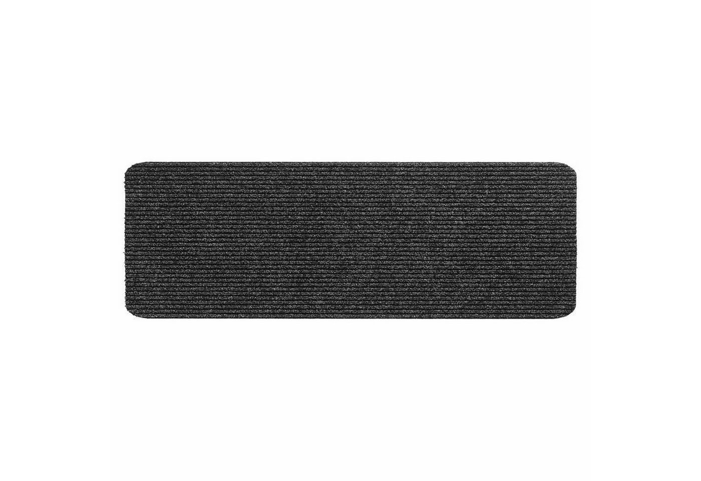 Fußmatte Stufenmatte Step anthrazit 25x60cm Türmatte Schmutzfangmatte Fußabtret, Siena Home von Siena Home