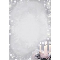 SIGEL Weihnachtsbriefpapier Christmas Silence Motiv DIN A4 90 g/qm 100 Blatt von Sigel