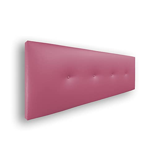 Silcar Home - Silvi Polsterkopfteil - Elegantes modernes Design, Einfacher Aufbau, Hoher Komfort - Fuchsia, 145 cm, Kunstleder von Silcar Home