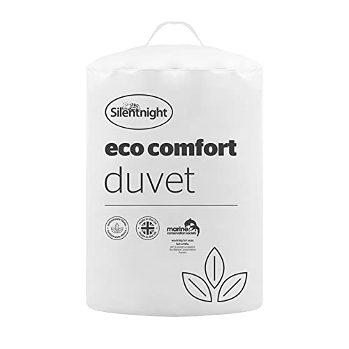 Silentnight Eco Comfort Bettdecke, 10,5 Tog, Einzelbett, 135 x 200 cm, Weiß von Silentnight