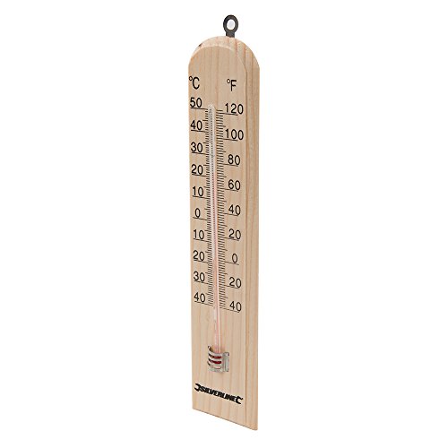 Silverline 490745 Holzthermometer -40 bis +50 °C von Silverline