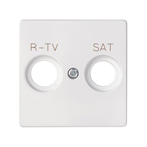 Simon 82 Concept R-TV+SAT Deckel weiß matt von Simon