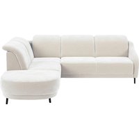 sit&more Ecksofa "Blues L-Form", wahlweise mit Klapptisch und USB von Sit&More