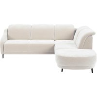 sit&more Ecksofa "Blues L-Form", wahlweise mit Klapptisch und USB von Sit&More