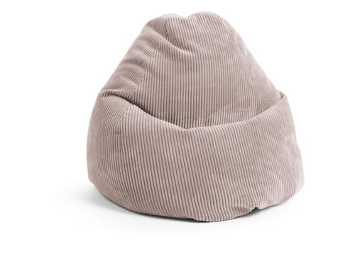 Sitting Point Sitzsack Shara XL Cord in Rose von Sitting Point