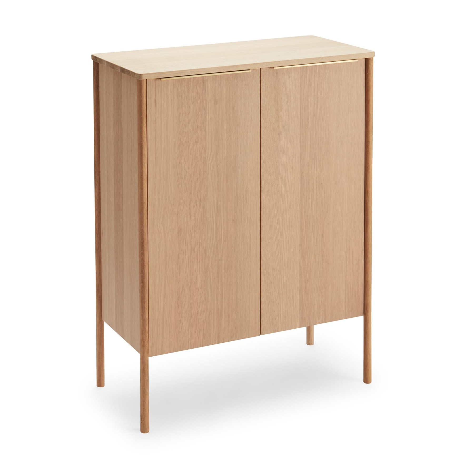 Fritz Hansen - Skagerak - Skagerak Jut Kommode 86,5x39,5x114cm - eiche/geölt/LxBxH 86,5x39,5x114cm von Fritz Hansen - Skagerak