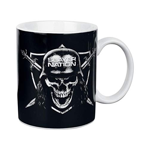 SLAYER Kaffeetasse Nation, Porzellan, schwarz, 8 cm von Slayer