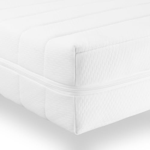 Sleepneo Ergonomische Matratze 100x200 - Kaltschaummatratze - Matratze H3 H2 - Härtegrad anpassbar - 7 Zonen Matratze - Atmungsaktiv, waschbarer Bezug - Matratzen Höhe ca. 15cm von Sleepneo