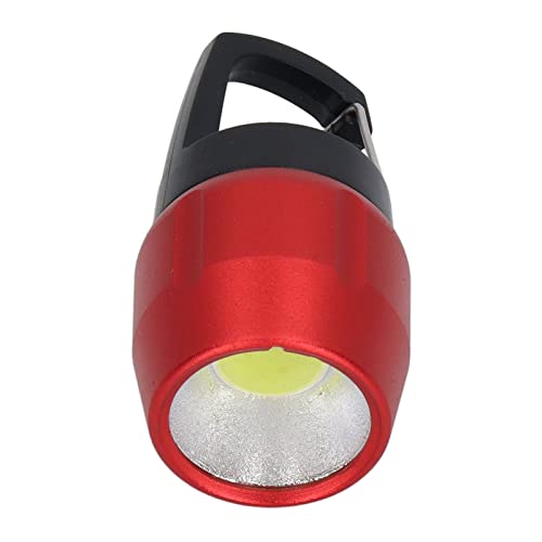 Tragbare Camping Lichter LED Zelt mit Karabiner Clips Outdoor Laterne Lampe Hängen Licht Wasserdichte Notfall SOS Signal Licht (Red) von Sluffs