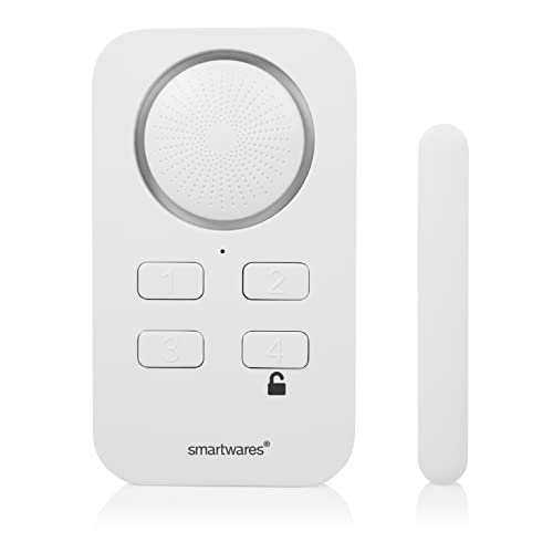 Smartwares SMA-40252 Tür-/Fensteralarm mit PIN-Code, Multicolor von Smartwares