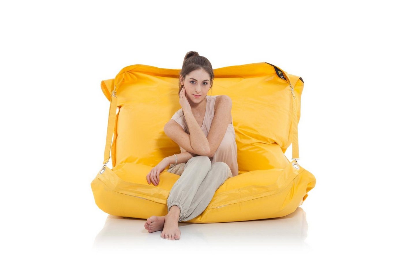 Smoothy Sitzsack Supreme Indoor & Outdoor Sitzsack XXL 450L (Riesensitzsack, Sitzkissen Bean-Bag Sessel), für Kinder & Erwachsene von Smoothy