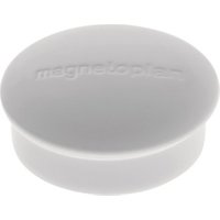 Magnetoplan Magnet Discofix Mini, 10 Stück, grau von Soennecken
