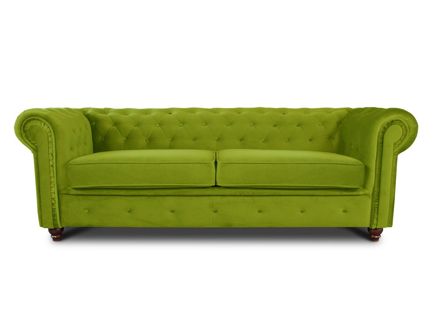 Sofnet Sofa Asti 3, Chesterfield Sofa 3-er, Sofagarnitur, Glamour Couch von Sofnet