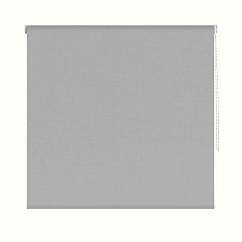 Solardecor aufrollbare Abdunkelungsrollo Screen, Stoff, Grau, 160 x 260 x 10 cm von Solardecor
