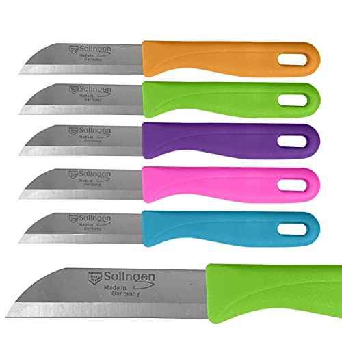 Solingen 5 Stück Solingen Küchenmesser Obstmesser Schälmesser Alzweckmesser Küche Messer von Solingen
