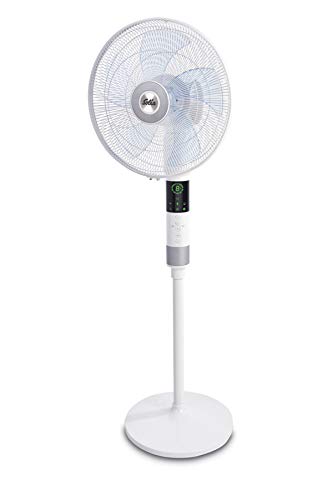 Solis Breeze 360 7582 Standventilator - 3 Verschiedene Funktionen - Ventilator mit Fernbedienung - 74 cm Höhe - Weiß von Solis