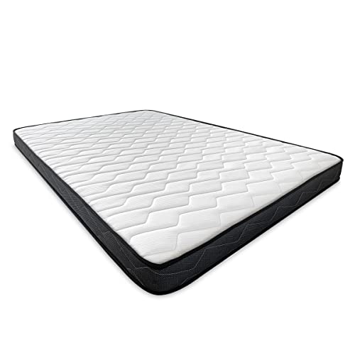 Somnia – Viskoelastische Wendematratze Versalles 135x180, mit Viscosoft, Festigkeit und Komfort, mittlere bis hohe Festigkeit, Winter-Sommer-Seite von Somnia Descanso