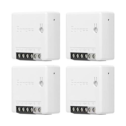 SONOFF ZBMINI ZigBee DIY Smart Switch, Connects with The Zigbee or SmartThings Hub to Control All Connected Devices via The SmartThing App, Zigbee Protocol, Zigbee Hub Required (ZBMINI 4PCS) von SONOFF