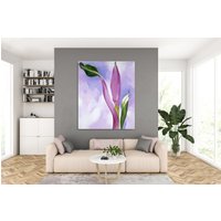 Georgia O'keeffe Kunst, Kunstdruck, Okeeffe Druck, Gemälde Von Blumen, Bedrucktes Blumengemälde von SonshineDecorStore