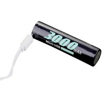 Soshine 18650USB-3.7-3000 USB-Micro-B Akku 18650 Li-Ion 3.6V 3000 mAh von Soshine