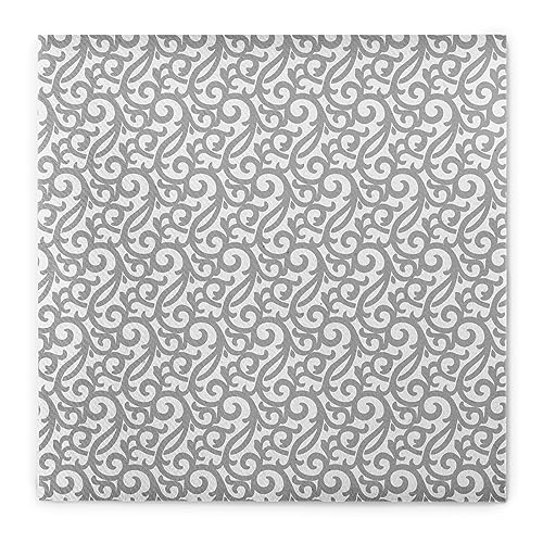 Sovie HORECA Linclass® Airlaid Servietten Rico | saugstarke Servietten für Hochzeiten | 40x40cm | 50 Stück (Grau-Silber) von Sovie HORECA