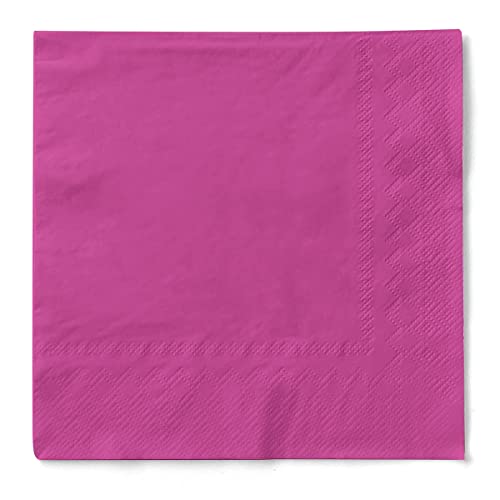 Sovie HOME Uni Tissue Servietten Violett | 33x33cm | saugstark und hochwertig | vielseitig kombinierbar | 20 Stück von Sovie Home