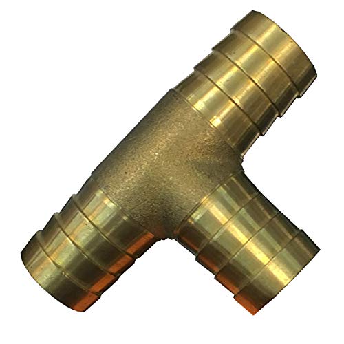 Y, T-Verteiler 12mm, 16mm, 19mm Gartenschlauch Schlauch Schlauchverbinder (VGS), Durchmesser:T Form 12mm von Soytich