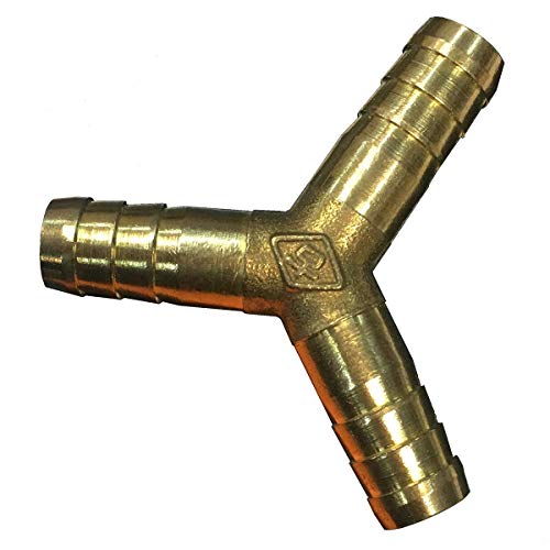 Y, T-Verteiler 12mm, 16mm, 19mm Gartenschlauch Schlauch Schlauchverbinder (VGS), Durchmesser:Y Form 19mm von Soytich